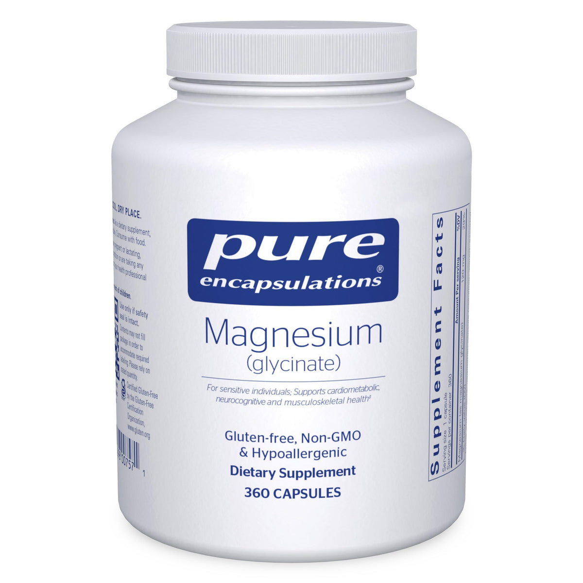 Pure Encapsulations Magnesium (Glycinate), 90 Capsules Father Jim Norris notebooks
