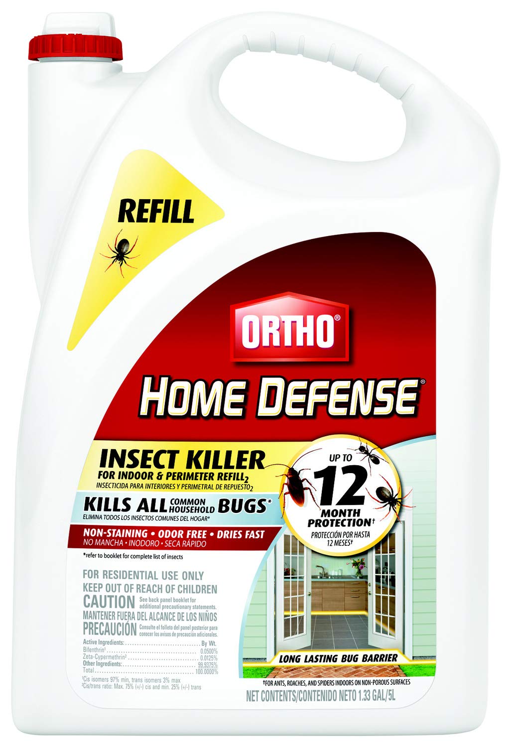 Ortho Home Defense Insect Killer for Indoor & Perimeter2, Wand, 1.33 gal. Father Jim Norris notebooks