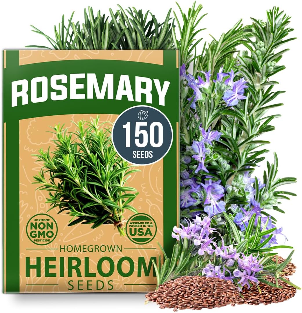 HOME GROWN 15 Herb Seed Variety Kit, 5100+ Seeds, Culinary Herb Kit Father Jim Norris notebooks
