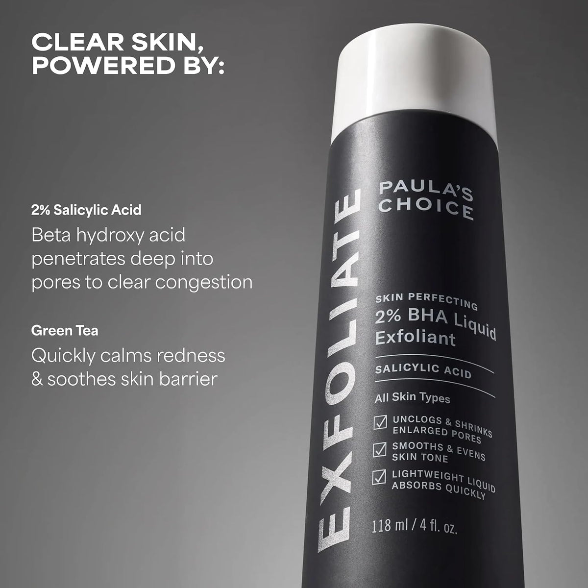 Paula's Choice SKIN PERFECTING 2% BHA Liquid Leave-On Exfoliant Father Jim Norris notebooks