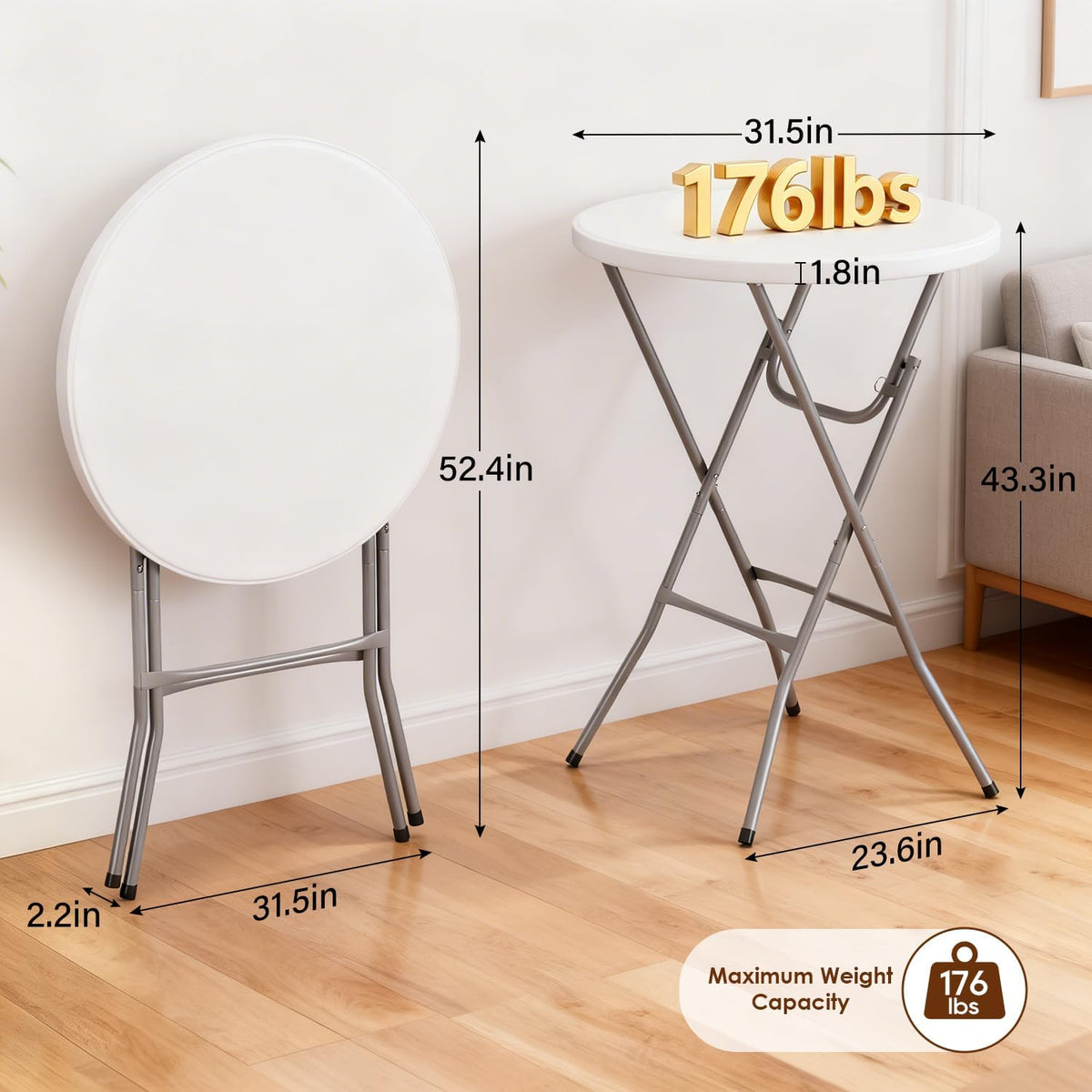 BestOffice | 6FT Folding Table | Black | Portable Plastic Table Father Jim Norris notebooks