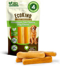 EcoKind Yak Cheese Himalayan Dog Chews, Yak Chews for Large Dogs, 4-5 Bones