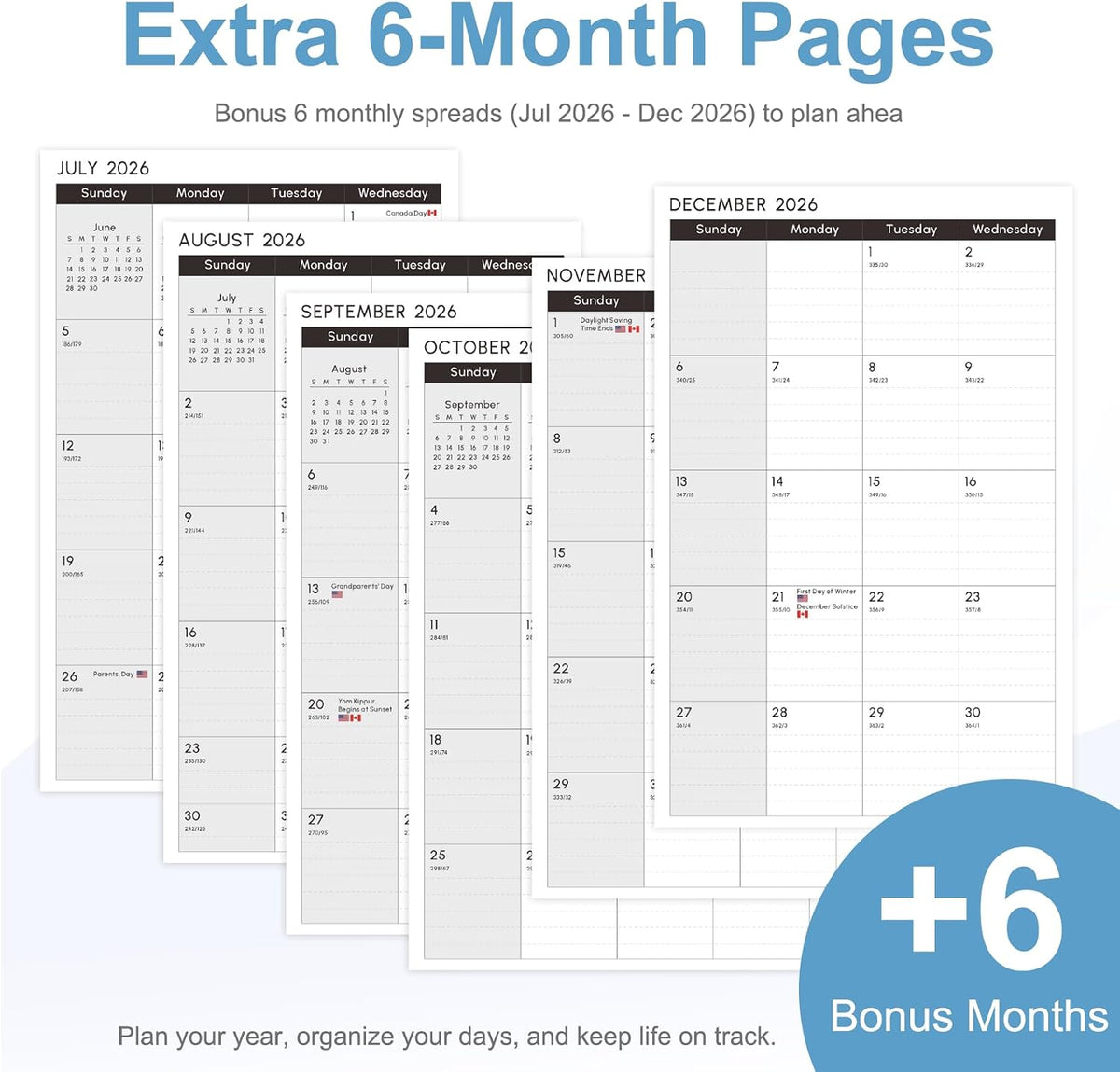 2027 Planner, Weekly and Monthly Calendar Planner Book, A5(6.3'' x 8.5'') Father Jim Norris notebooks