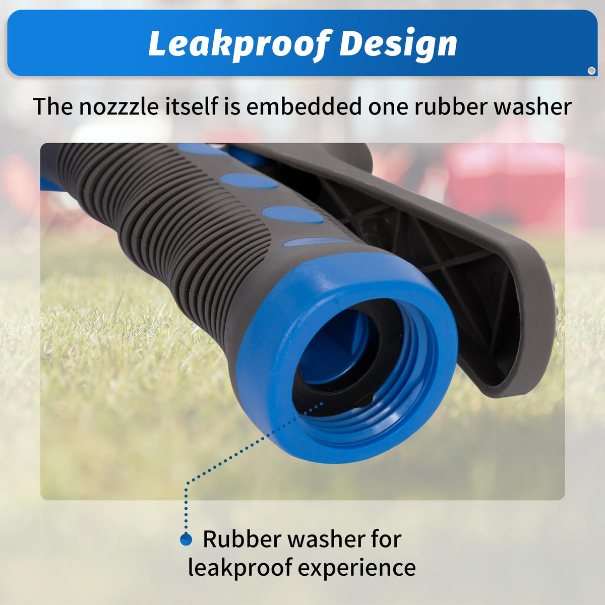 AUTOMAN Garden Hose Nozzle, Water Hose Sprayer Nozzle with 7 Adjustable Watering Patterns, Slip Resistant for Watering Plants, Lawn& Garden, Washing Cars, Cleaning, Showering Pets & Outdoor Fun. Father Jim Norris notebooks