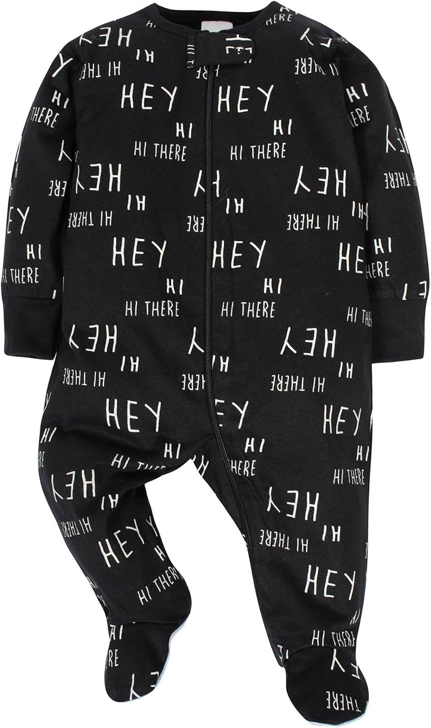 Gerber Baby Boys' 4 Pack Sleep 'N Play Footie