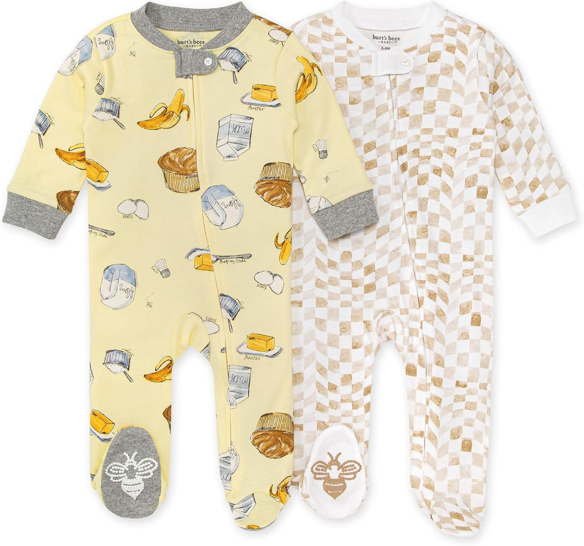 Burt's Bees Baby Baby Girl's Pajamas Sleep and Play