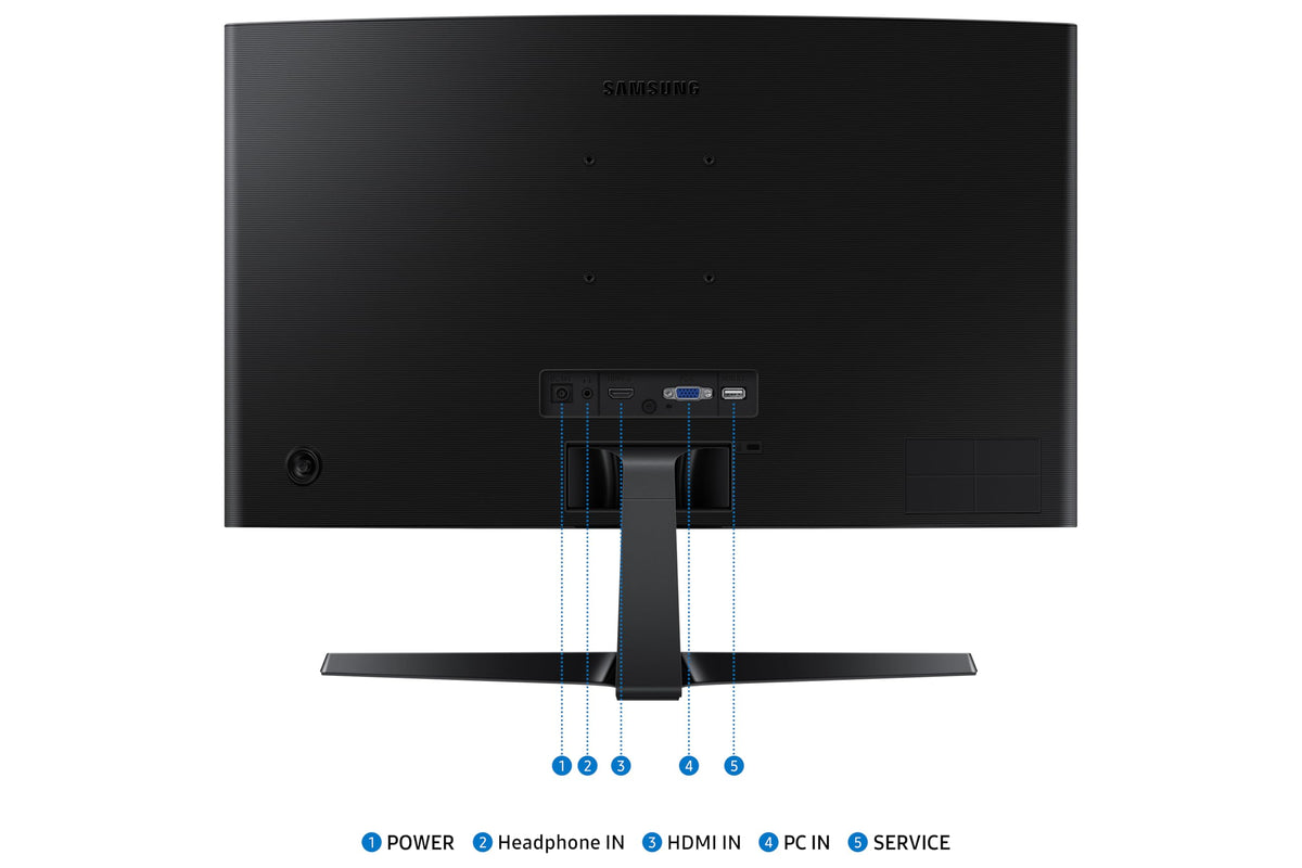 Samsung 27" Essential S3 (S36GD) Series FHD 1800R Curved Computer Monitor Father Jim Norris notebooks