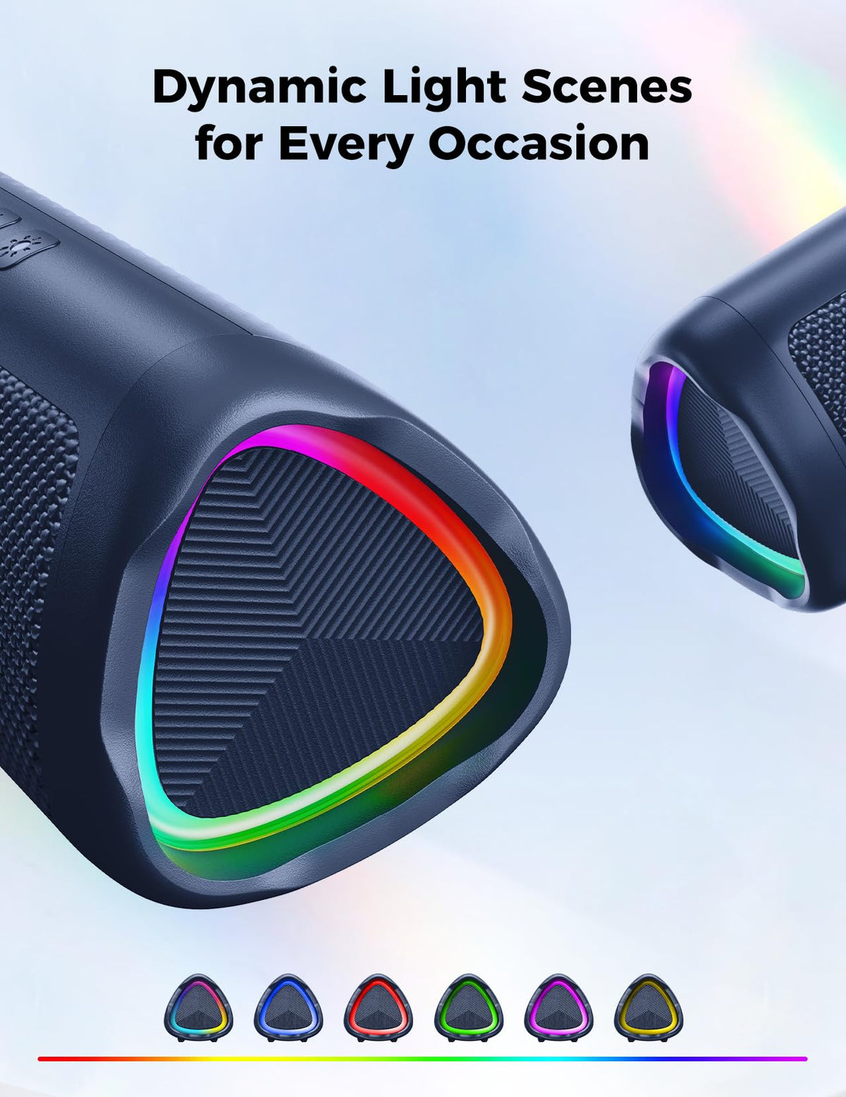 Bluetooth Speaker, 20W HD Sound, Portable Wireless, IPX5 Waterproof, Up to 24H Playtime, TWS Pairing, for Home/Party/Outdoor/Camping/Beach Essentials, Electronic Gadgets, Birthday Gift (Black) Father Jim Norris notebooks