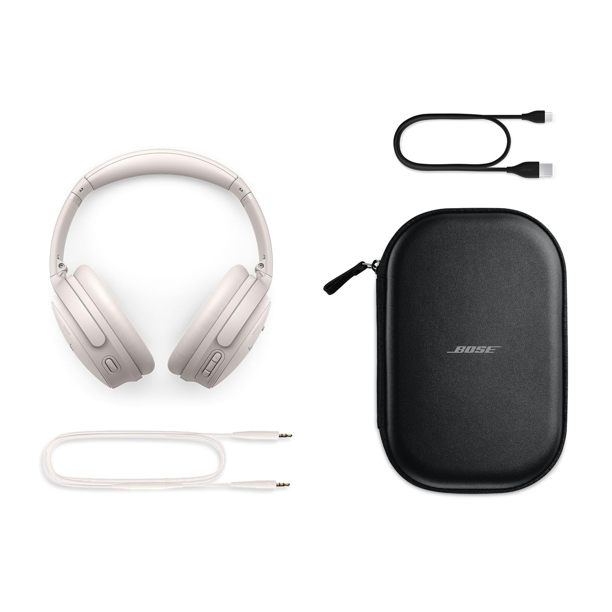 Bose QuietComfort Headphones - Wireless Bluetooth Headphones, Active Over Ear Noise Cancelling and Mic, USB-C Charging, Deep Bass, Up to 24 Hours of Playtime, Black Father Jim Norris notebooks
