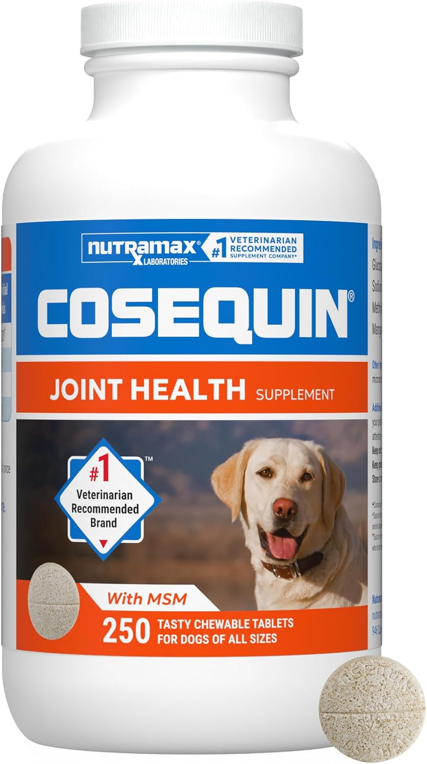 Nutramax Cosequin Joint Supplement for Dogs, Chewable Tablets, 132ct Father Jim Norris notebooks