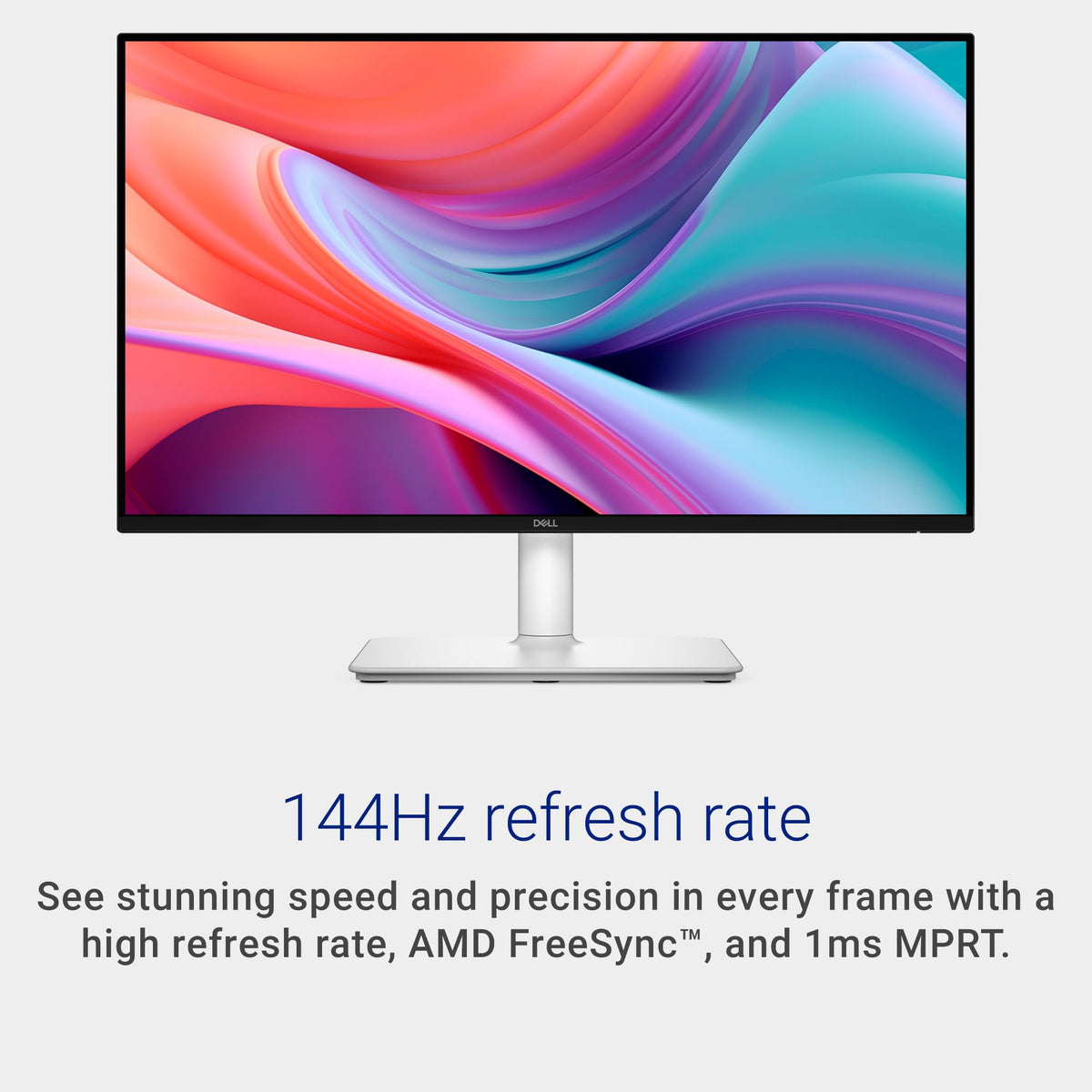 Dell 27 Plus Monitor - S2725HSM - 27-inch FHD (1920x1080) 144Hz 1ms Display, 2 x 3W Speakers, HDMI Connectivity, Height/Tilt/Pivot/Swivel Adjustability, AMD FreeSync - Ash White Father Jim Norris notebooks