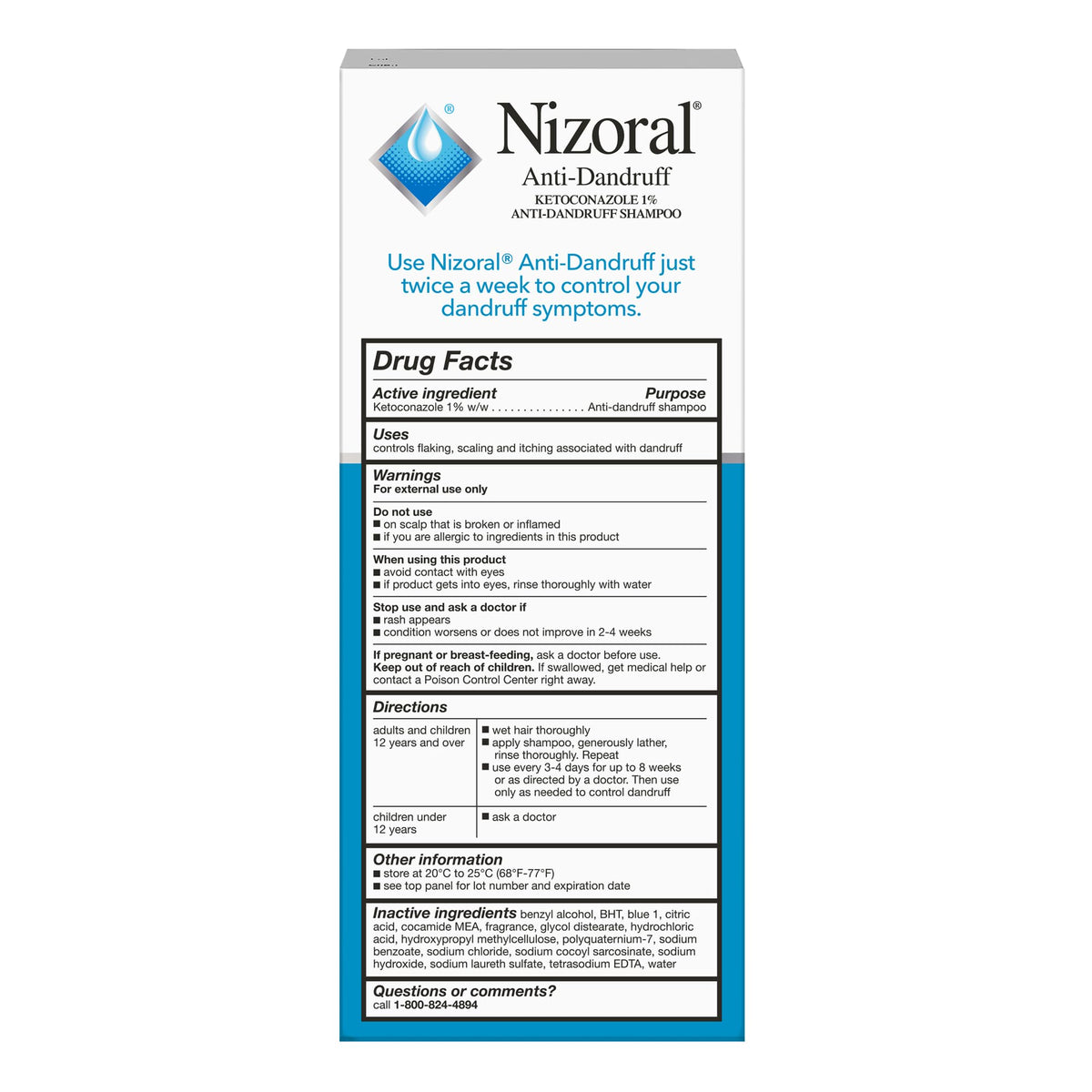 Nizoral Anti-Dandruff Shampoo with 1% Ketoconazole, Fresh Scent, 7 Fl Oz Father Jim Norris notebooks