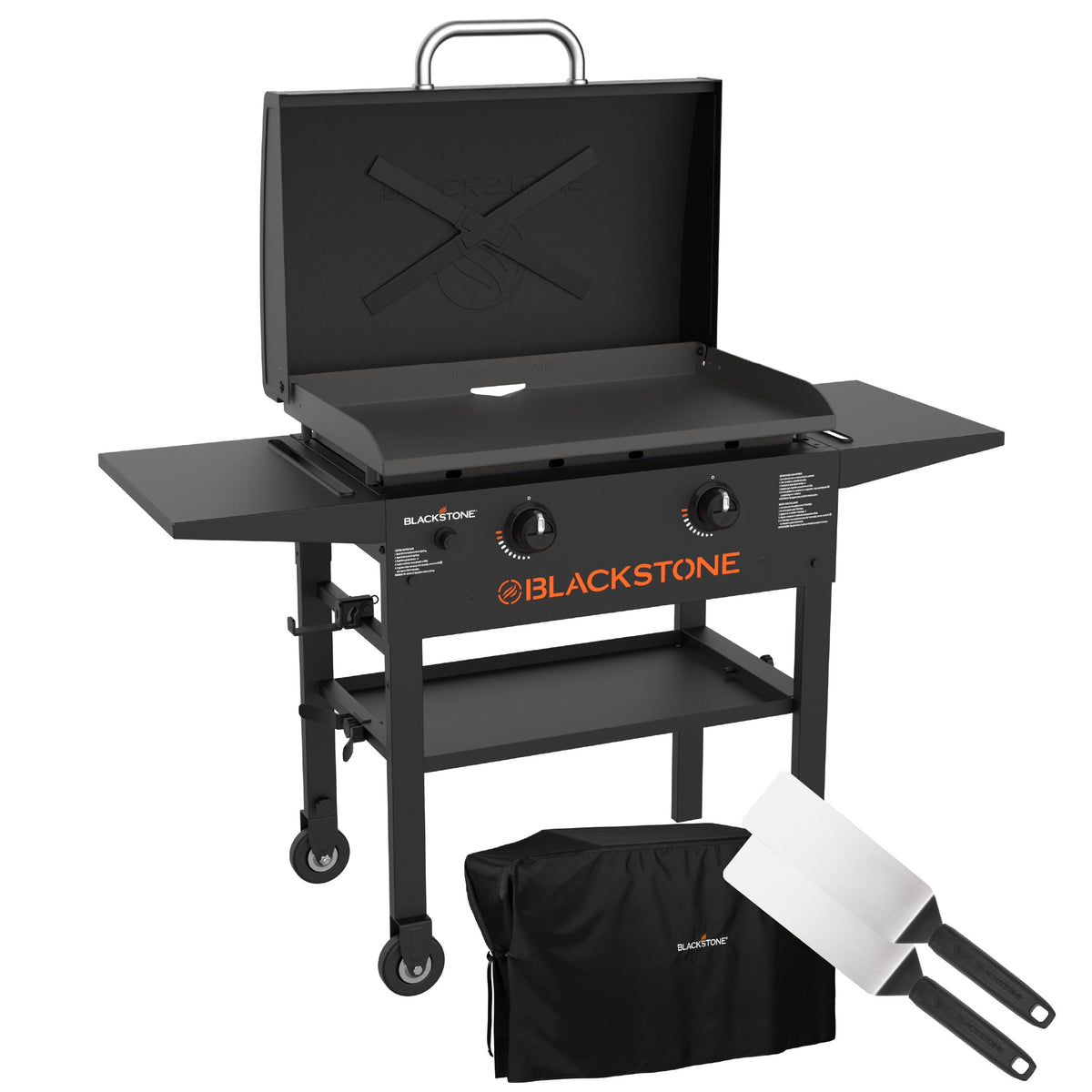 Blackstone® 1883 Original 28" Omnivore Griddle with Hood, Black Father Jim Norris notebooks