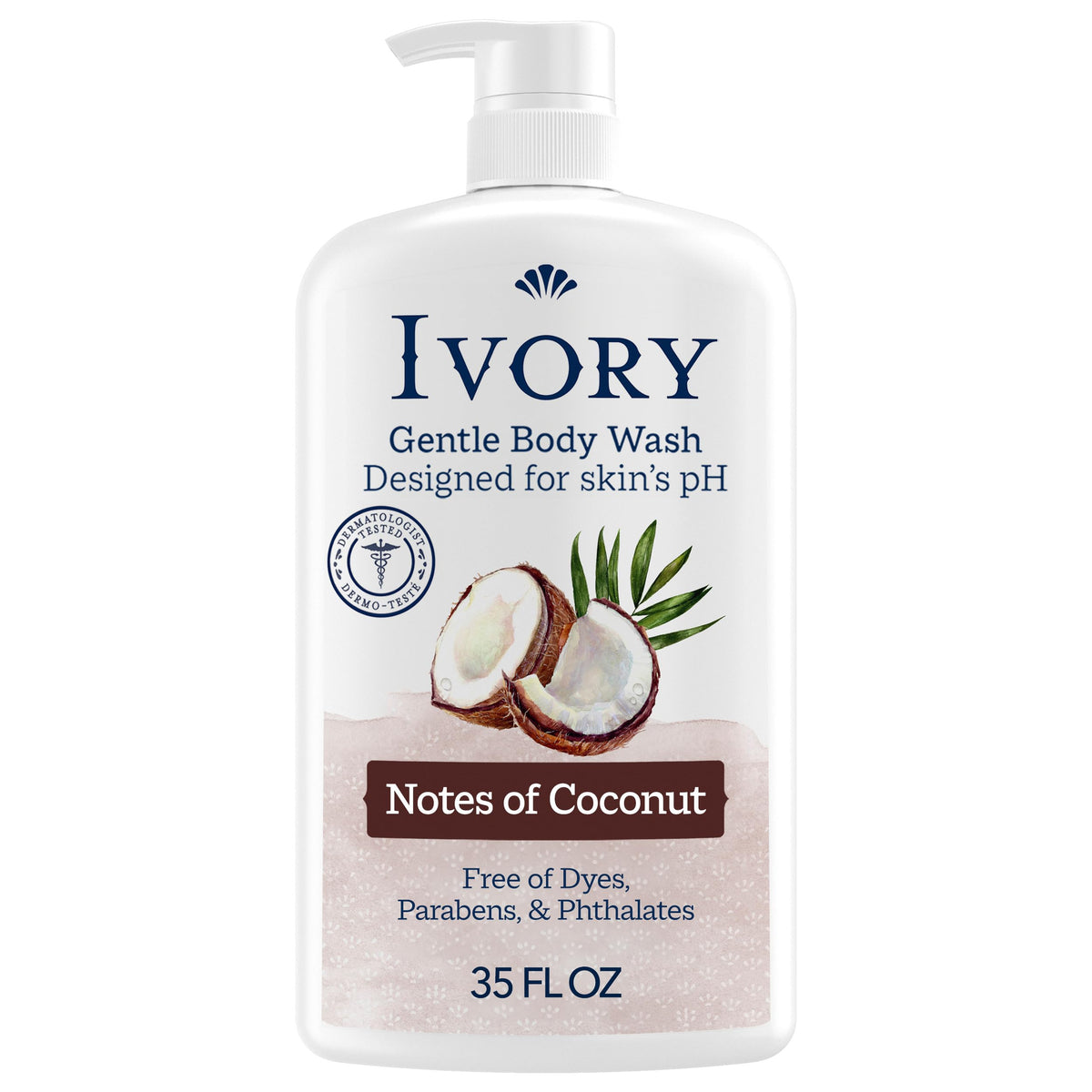 Ivory Body Wash Designed for the Whole Family, Original Scent, 35 fl oz