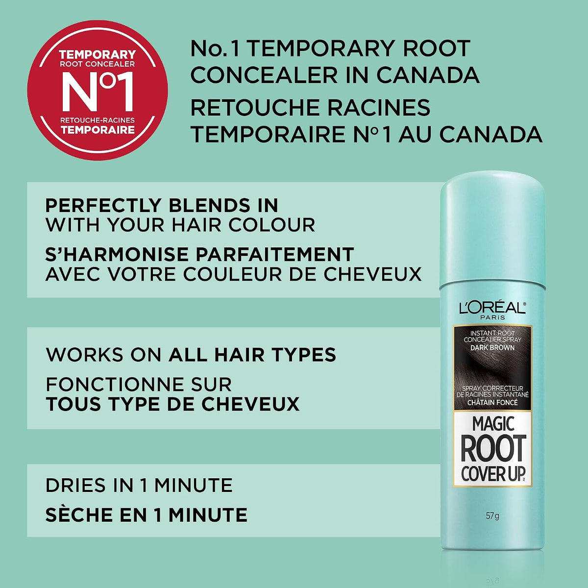 L'Oreal Paris Magic Root Gray Hair Cover Up, Dark Blonde, 2 oz Father Jim Norris notebooks
