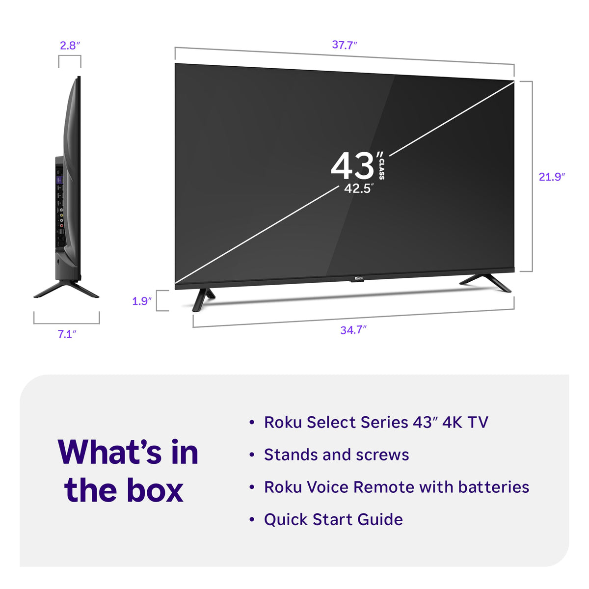 Roku 55-Inch Select Series Smart TV 2026-4K (2160p) QLED TV TV Father Jim Norris notebooks