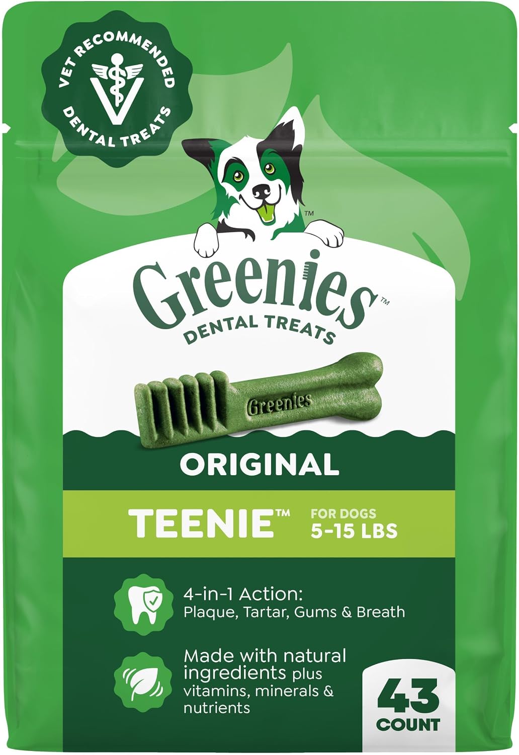 Greenies Teenie Original Natural Dental Dog Treats, Chicken, 96 Count Father Jim Norris notebooks