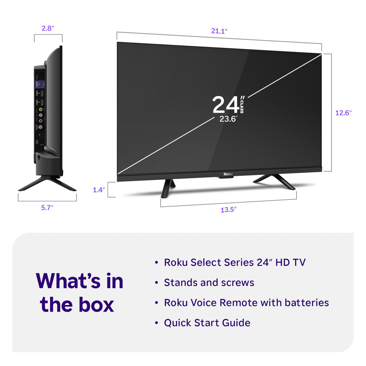 Roku 32-Inch Select Series Smart TV 2026-1080p Full HD TV - RokuTV Father Jim Norris notebooks