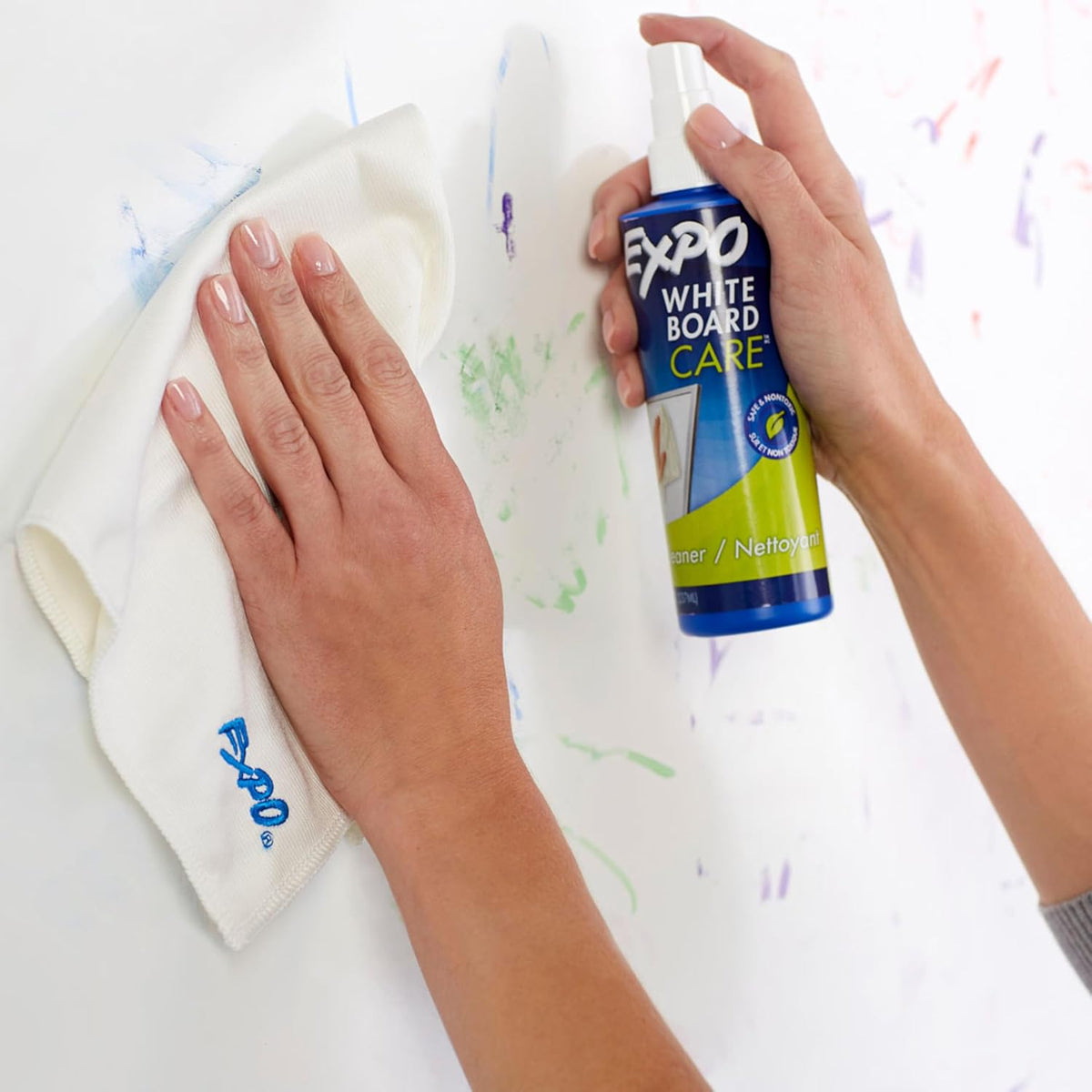 EXPO Dry Erase Whiteboard Cleaning Spray, 8oz - Calendar, Organization, Essential Supplies for Office, School, Classroom, Teachers Father Jim Norris notebooks
