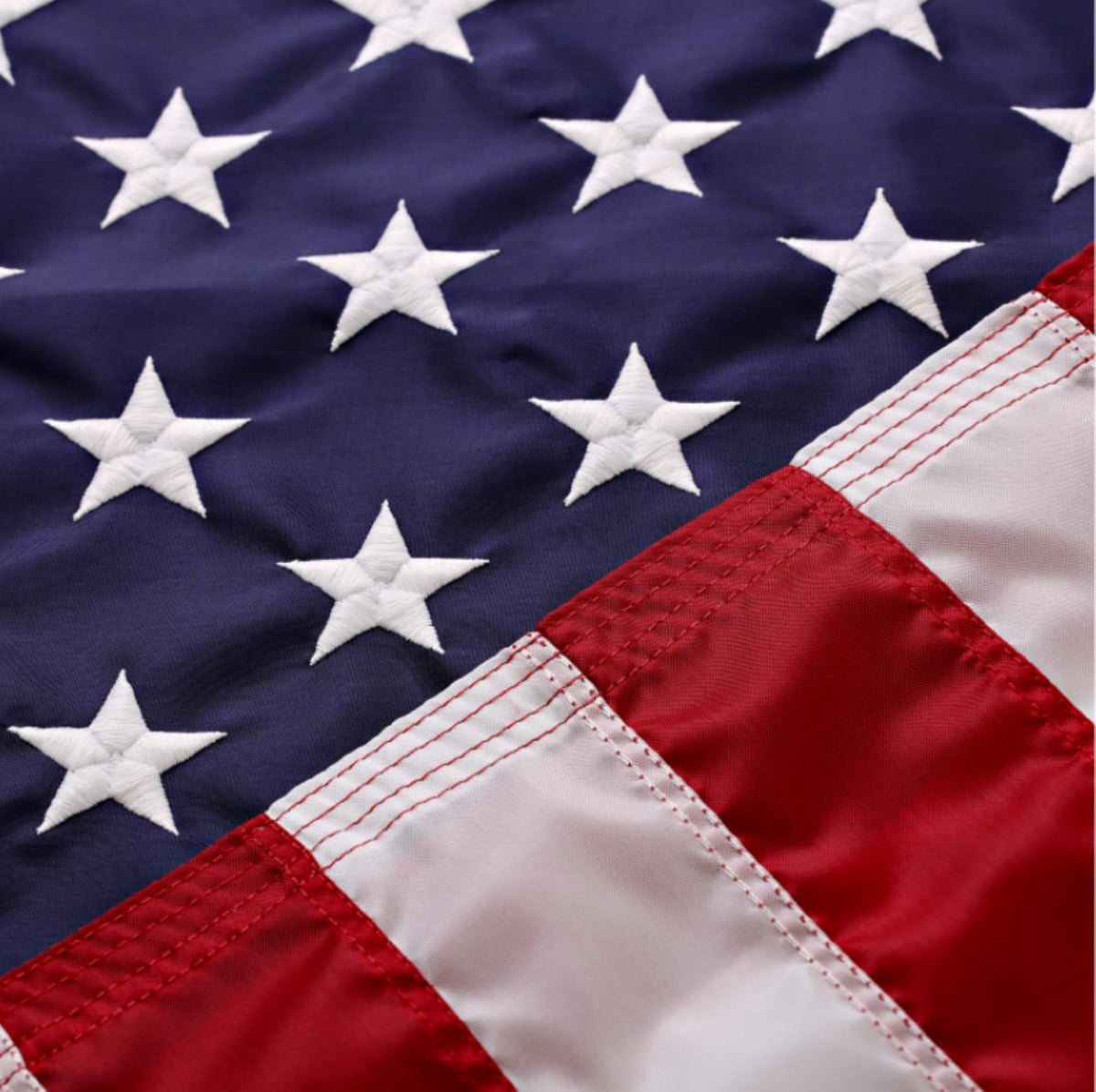 American Flags for Outside 3X5 (Pack of 10) -American Flag made in USA with Embroidered Stars and Sewn Stripes US Flag 3x5 Heavy Duty Outdoor Made in USA for High Wind- All Weather Flags Father Jim Norris notebooks