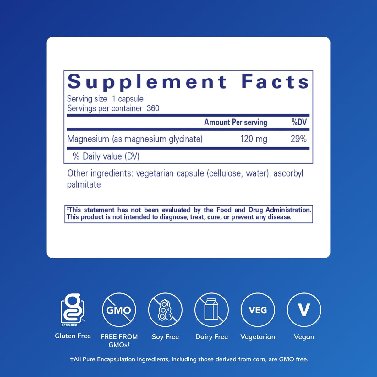 Pure Encapsulations Magnesium (Glycinate), 90 Capsules Father Jim Norris notebooks