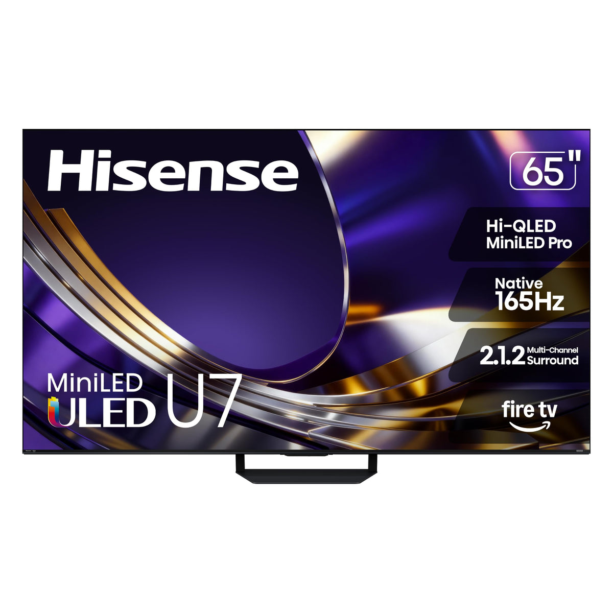 Hisense 65" U7 Mini-LED ULED 4K UHD Best Premium Gaming HDR Smart Google TV (65U7SG, 2026 NEW) - Hi-QLED, Native 165Hz, VRR 330, HDR10+, Dolby Vision IQ·Atmos, IMAX Enhanced, Anti-Reflection, 2.1.2 Ch Father Jim Norris notebooks