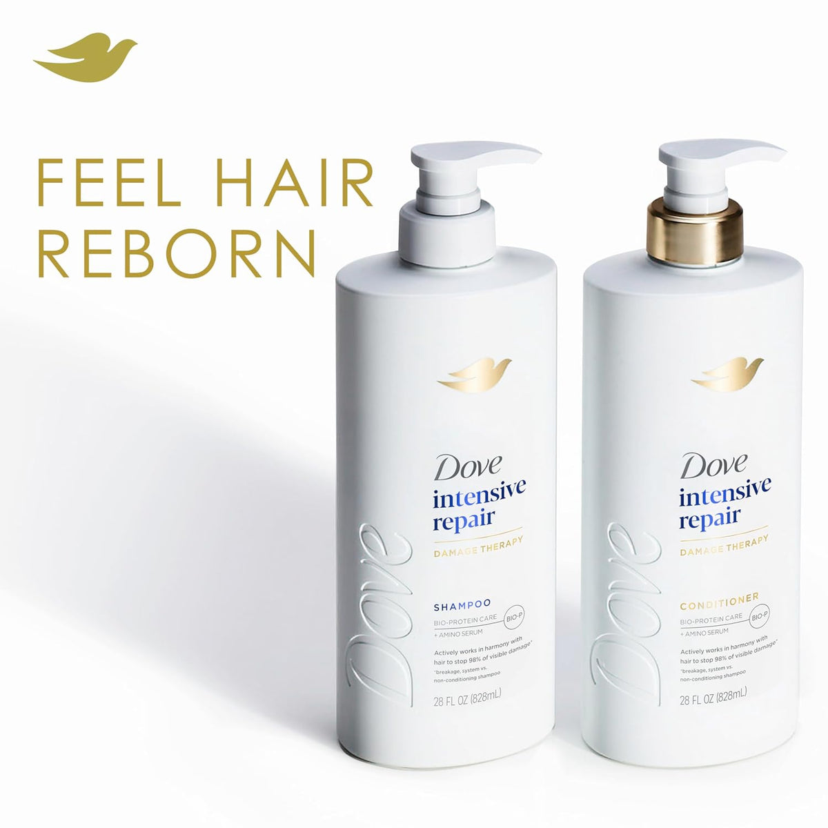 Dove Intensive Repair Conditioner for Damaged Hair & Breakage 28oz 4ct