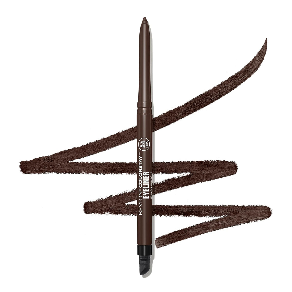 REVLON ColorStay Pencil Waterproof Eyeliner, 204 Charcoal, 0.01 oz