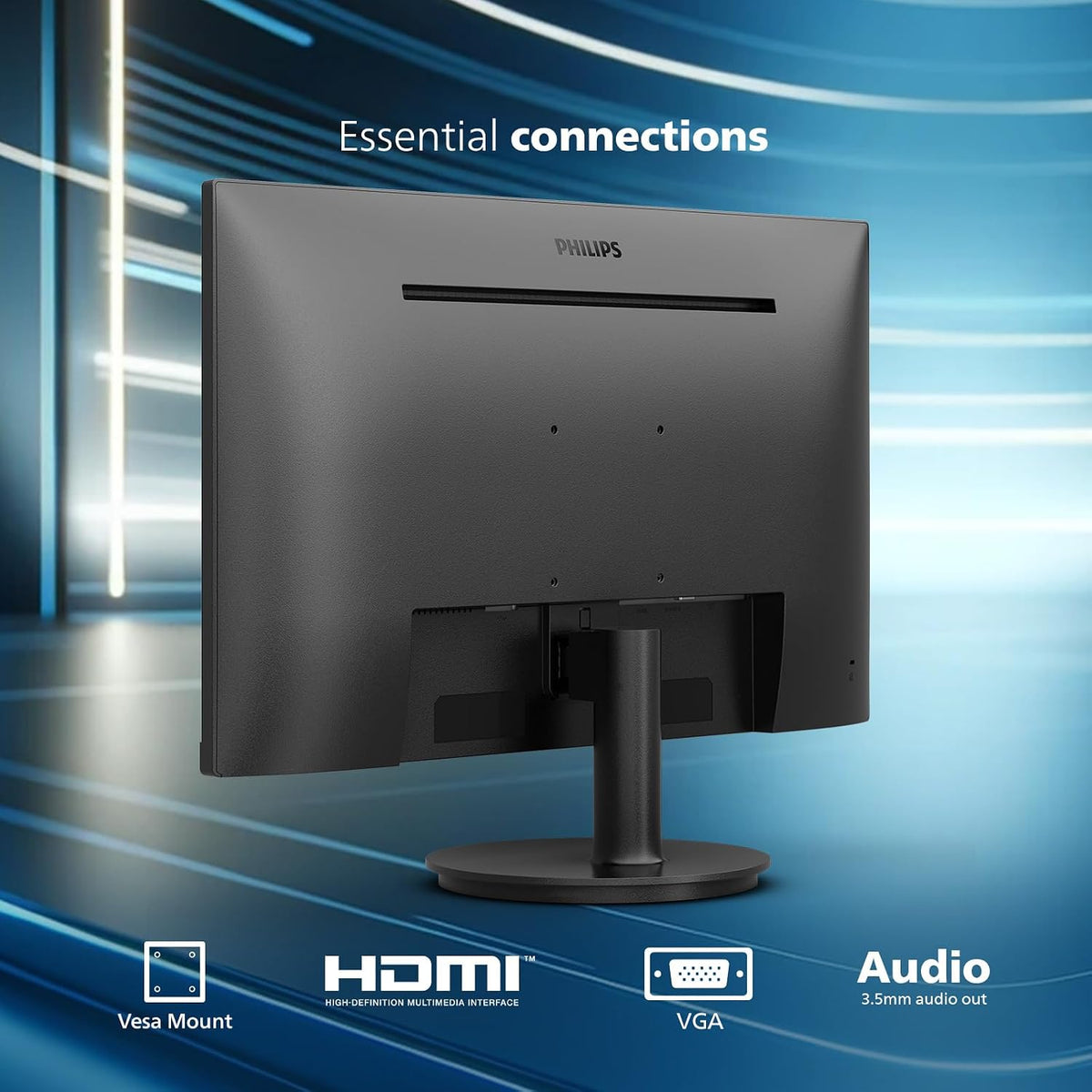 Philips 24 Inch Computer Monitor FHD 100Hz VA VESA Flicker-Free, 241V8LB Father Jim Norris notebooks
