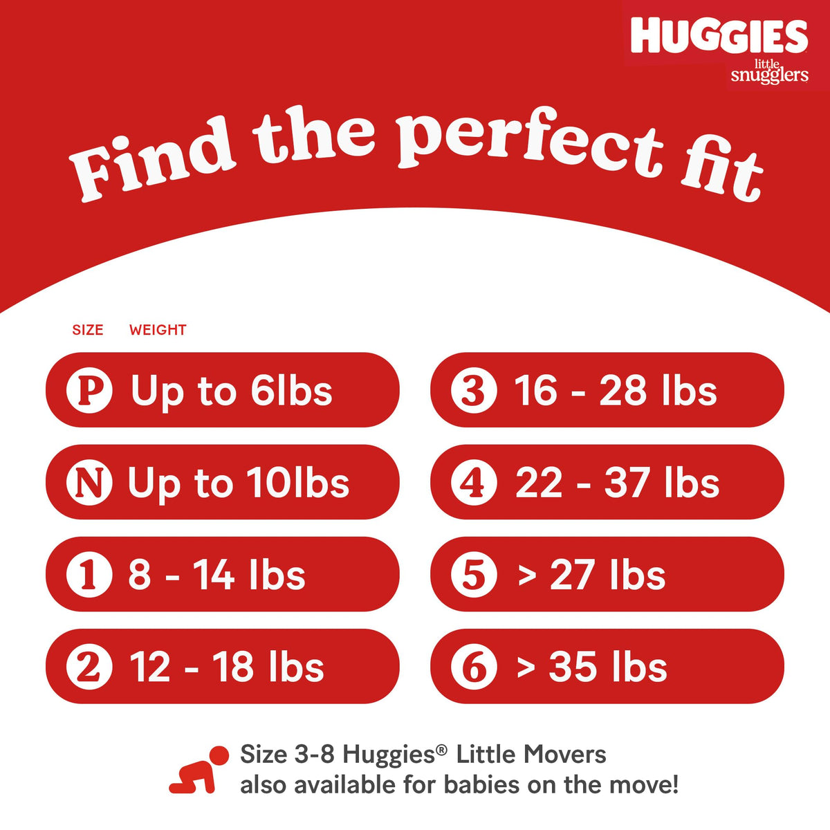 Huggies Little Snugglers Newborn Diapers, 144 Count