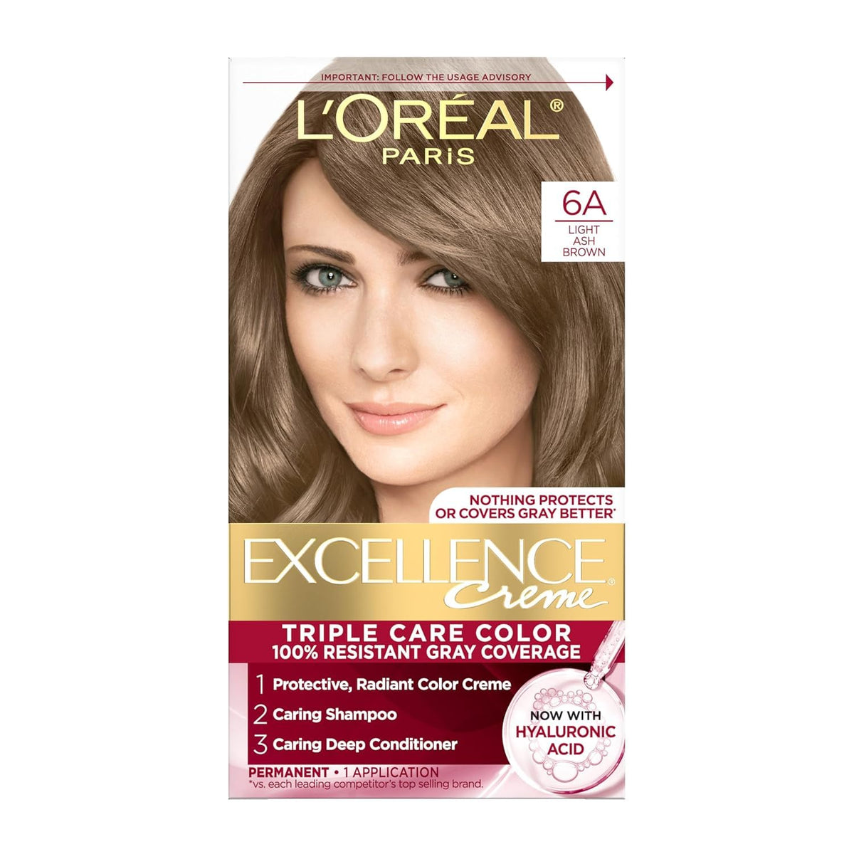 L'Oreal Paris Excellence Crème Hair Color, 4AR Dark Chocolate Brown Father Jim Norris notebooks