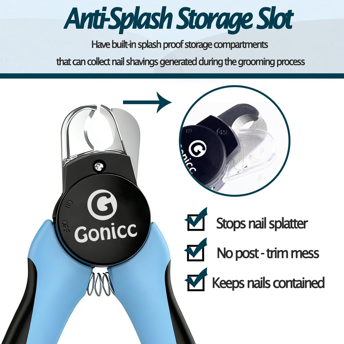 gonicc Professional Dog & Cat, Small Animals Nail Clippers & Trimmers