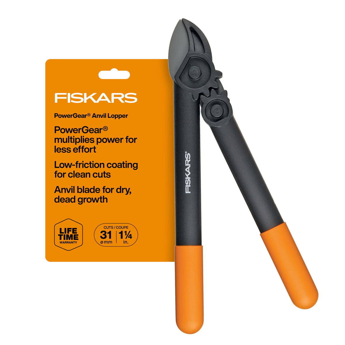 Fiskars 28” Garden Bypass Loppers, Tree Trimmer with 1.5" Cut Capacity Father Jim Norris notebooks