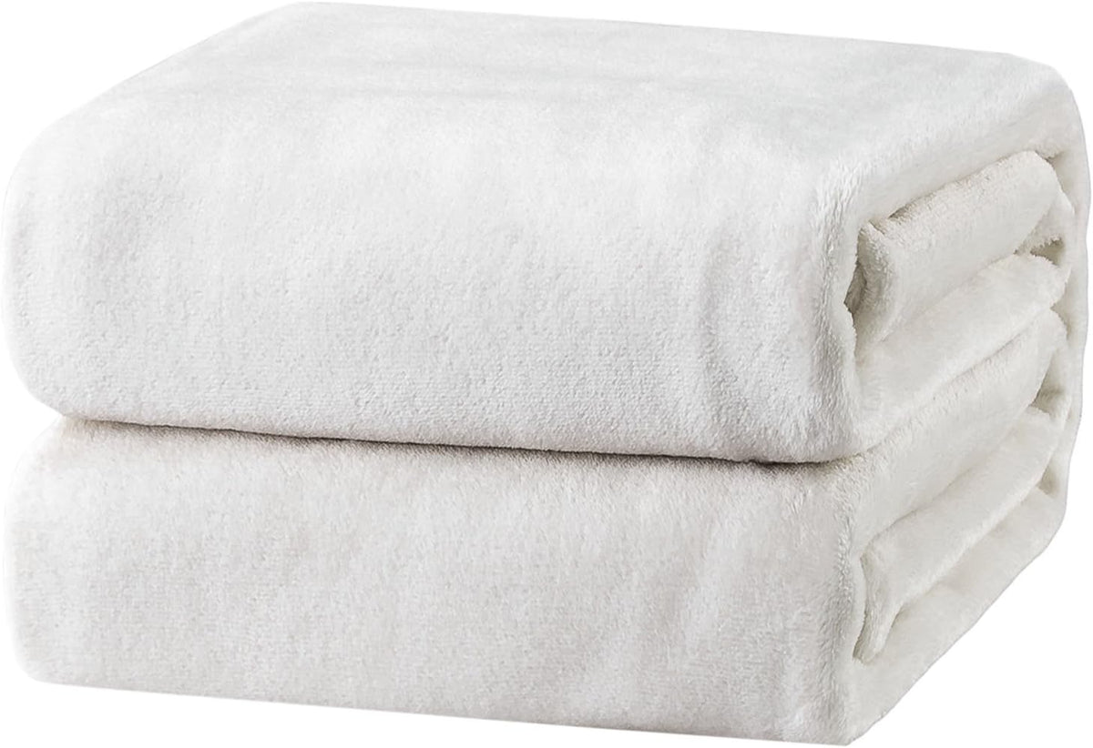 Bedsure Fleece Bed Blankets Queen Size