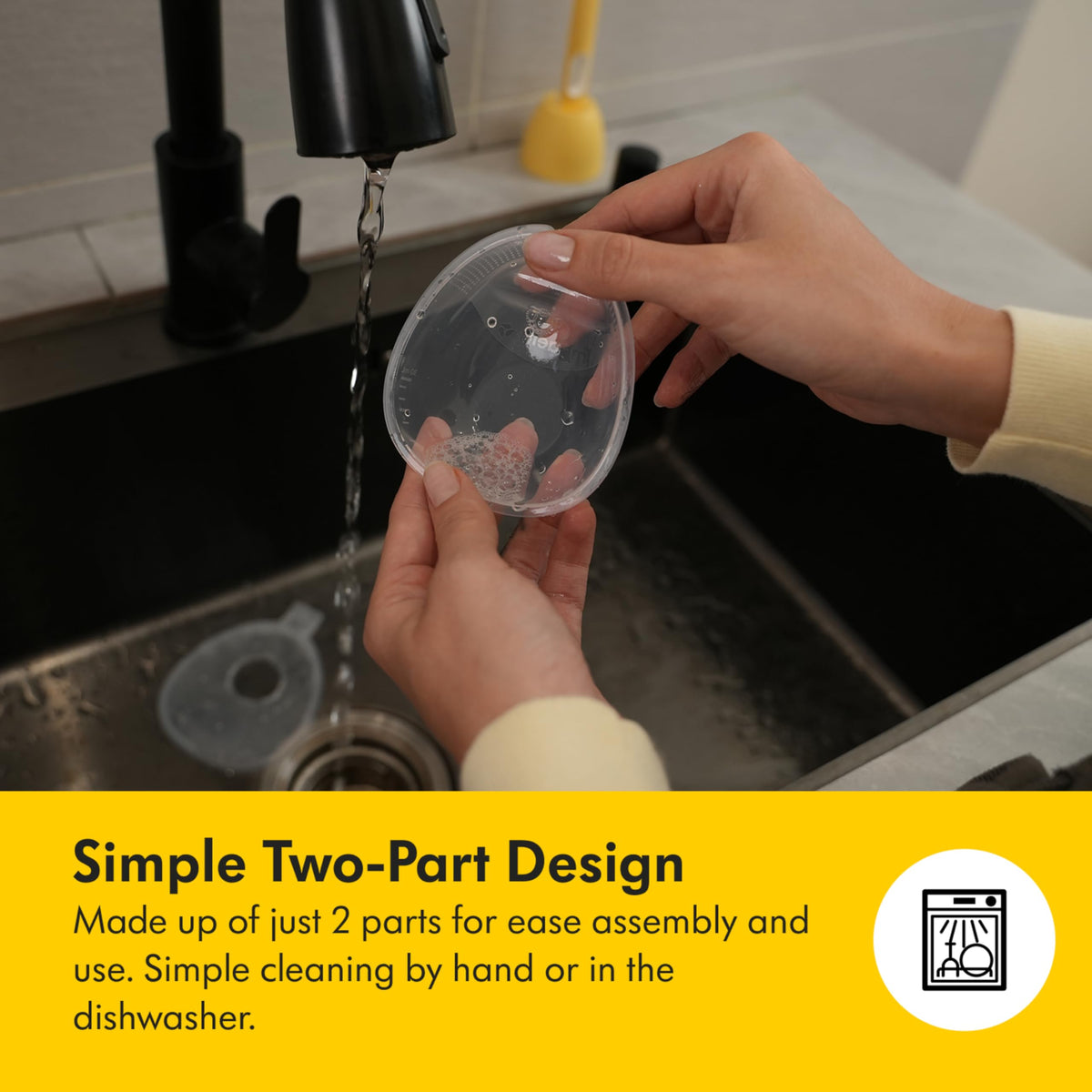 Medela Harmony Manual Breast Pump, On-the-Go, More Milk Output