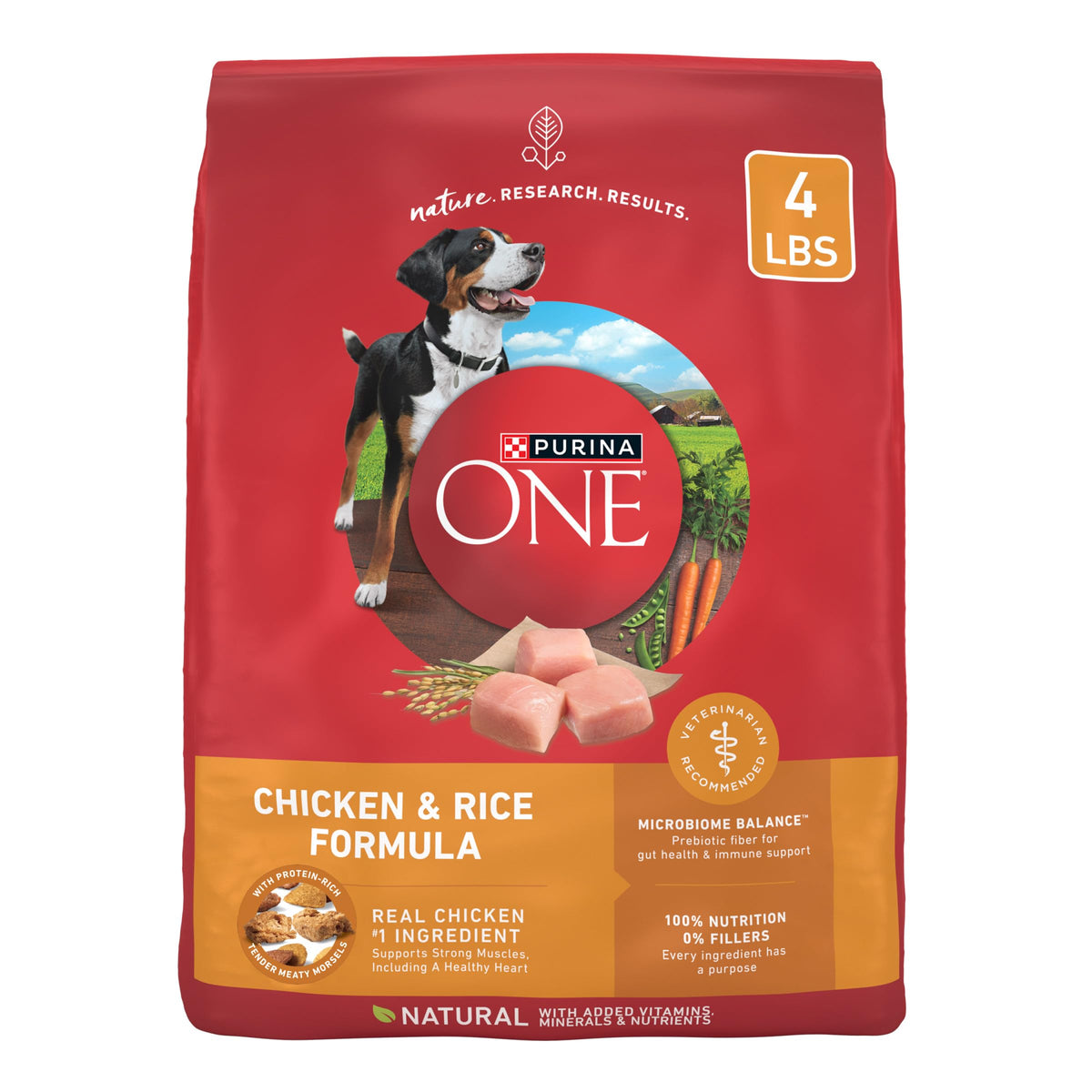 Purina ONE Lamb and Rice Formula Dry Dog Food for Digestive Support