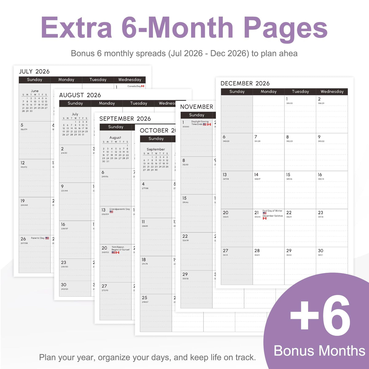 2027 Planner, Weekly and Monthly Calendar Planner Book, A5(6.3'' x 8.5'') Father Jim Norris notebooks