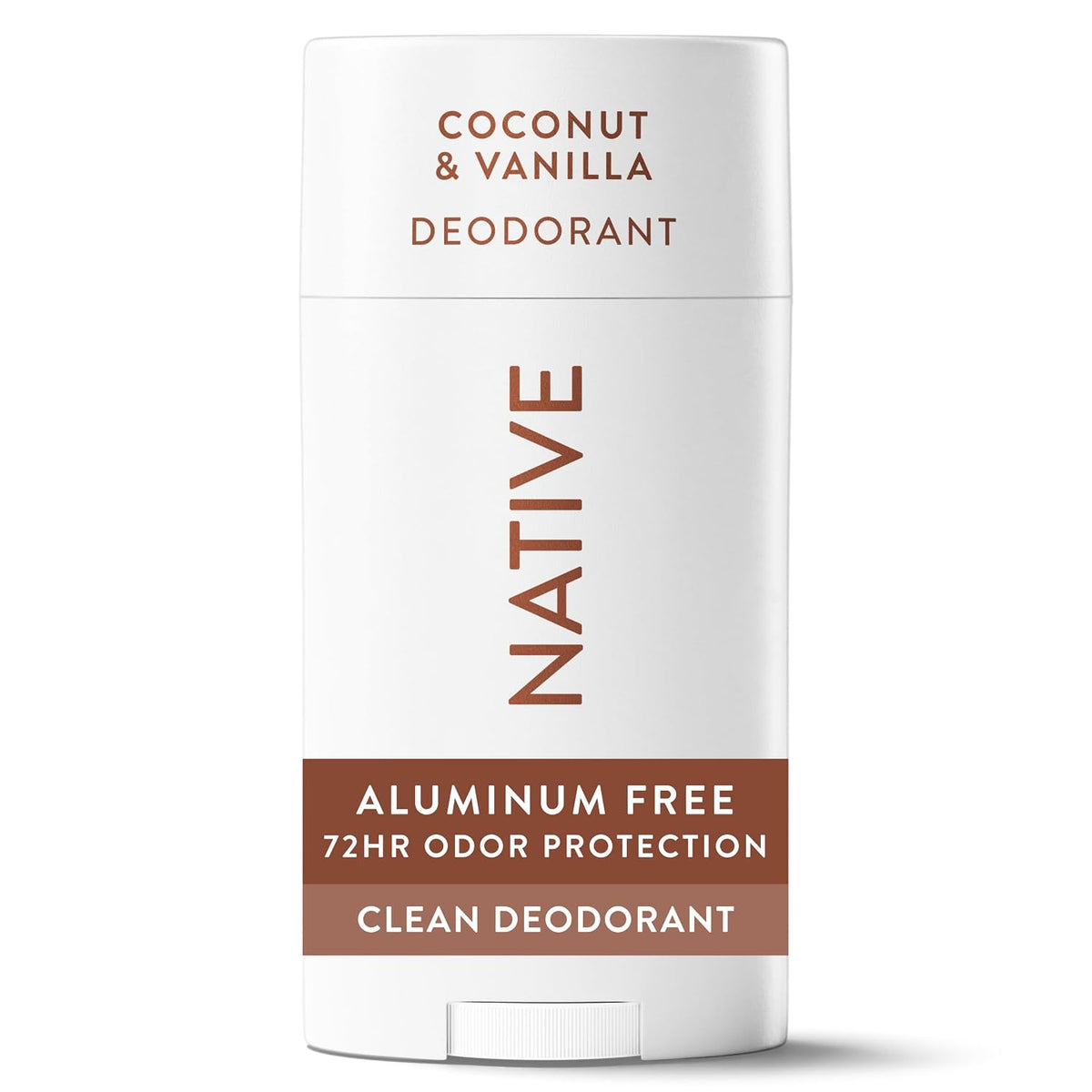 Native Aluminum-Free Deodorant for Women & Men, Coconut & Vanilla, 2.65oz