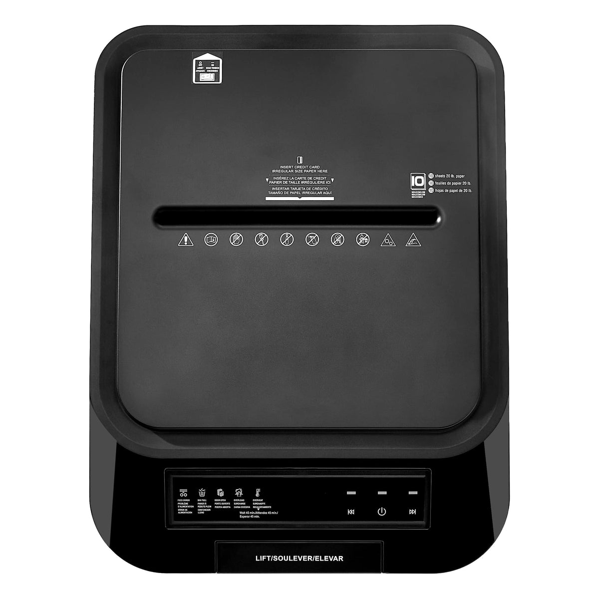 Amazon Basics 8-Sheet High Security Cross Cut Paper and Credit Card Shredder with P-4 Security, Auto Shut-off, Black Father Jim Norris notebooks