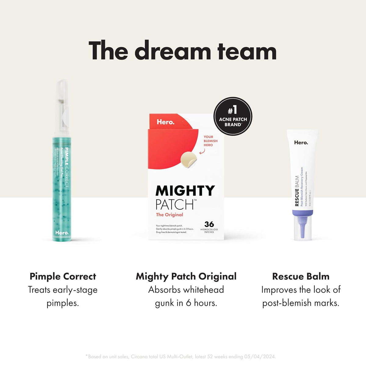 Mighty Patch Hero Cosmetics Original Nighttime Acne Pimple Patches, 36 Ct Father Jim Norris notebooks