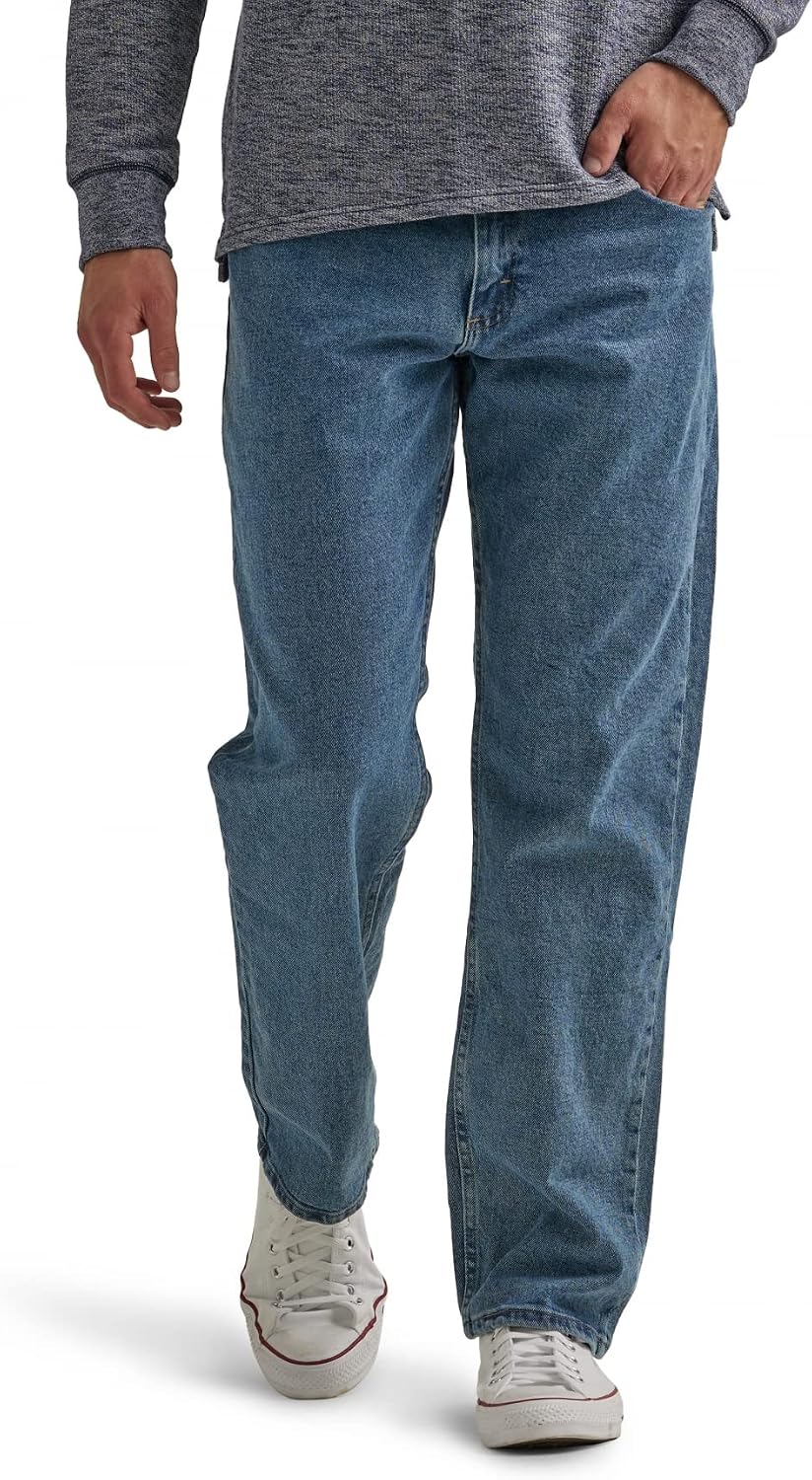 Wrangler Authentics Men's Regular Fit Comfort Flex Waist Jean
