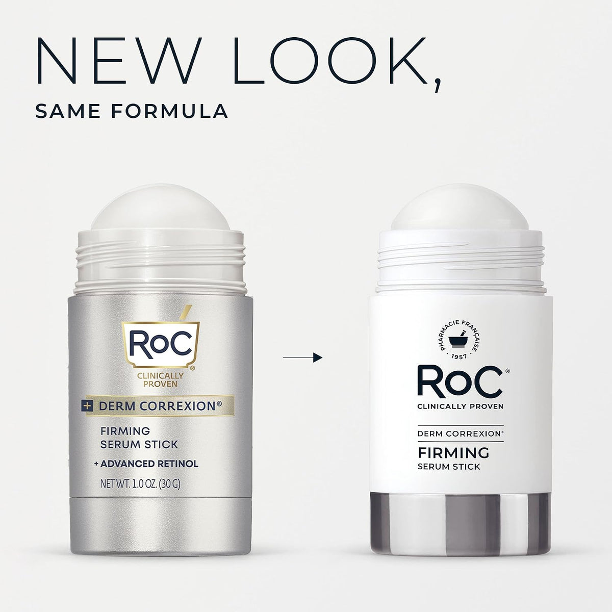 RoC Derm Correxion Retinol Firming Serum Stick with Antioxidants to Visibly Tighten and Firm Wrinkles and Laugh Lines For Men and Women + Retinol Eye Cream Packette, 1.0 oz (Packaging May Vary) Father Jim Norris notebooks