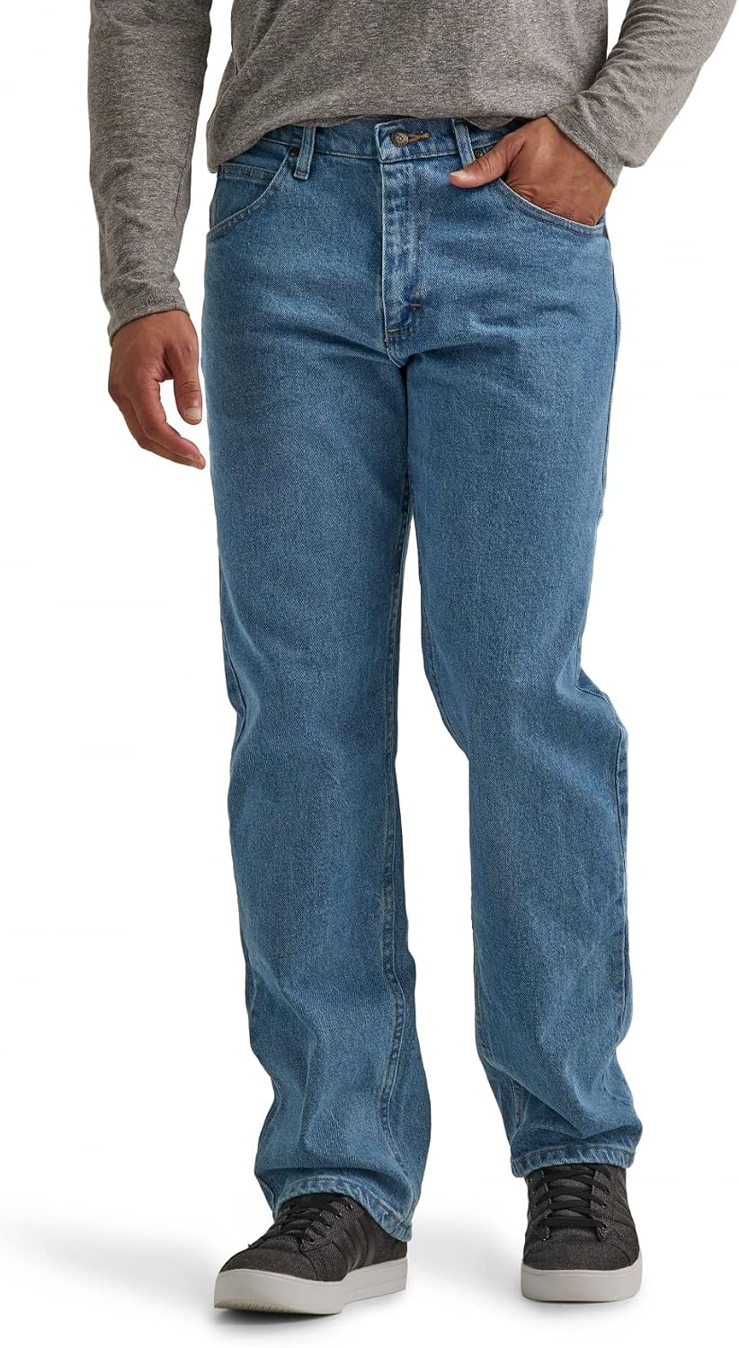 Wrangler Authentics Men's Regular Fit Comfort Flex Waist Jean