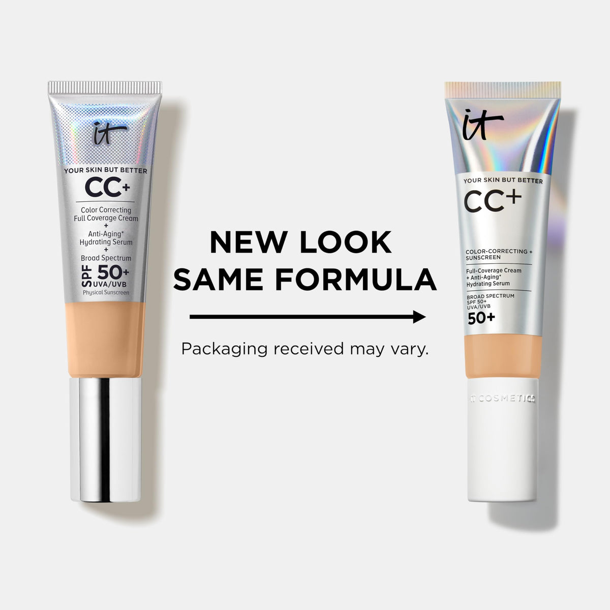 IT Cosmetics CC+ Cream with SPF 50+ Full Coverage Foundation Natural Finish Father Jim Norris notebooks