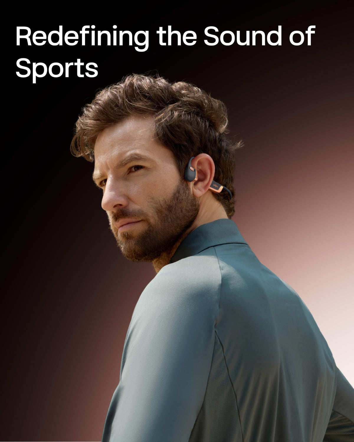 SHOKZ OpenRun Pro 2 Bone Conduction Bluetooth Sport Headphones, Black Father Jim Norris notebooks