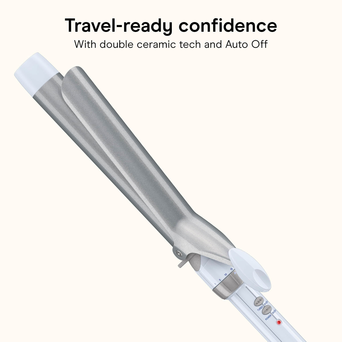 Conair Curling Iron, Double Ceramic, 1-in. Barrel, White/Rose Gold Father Jim Norris notebooks