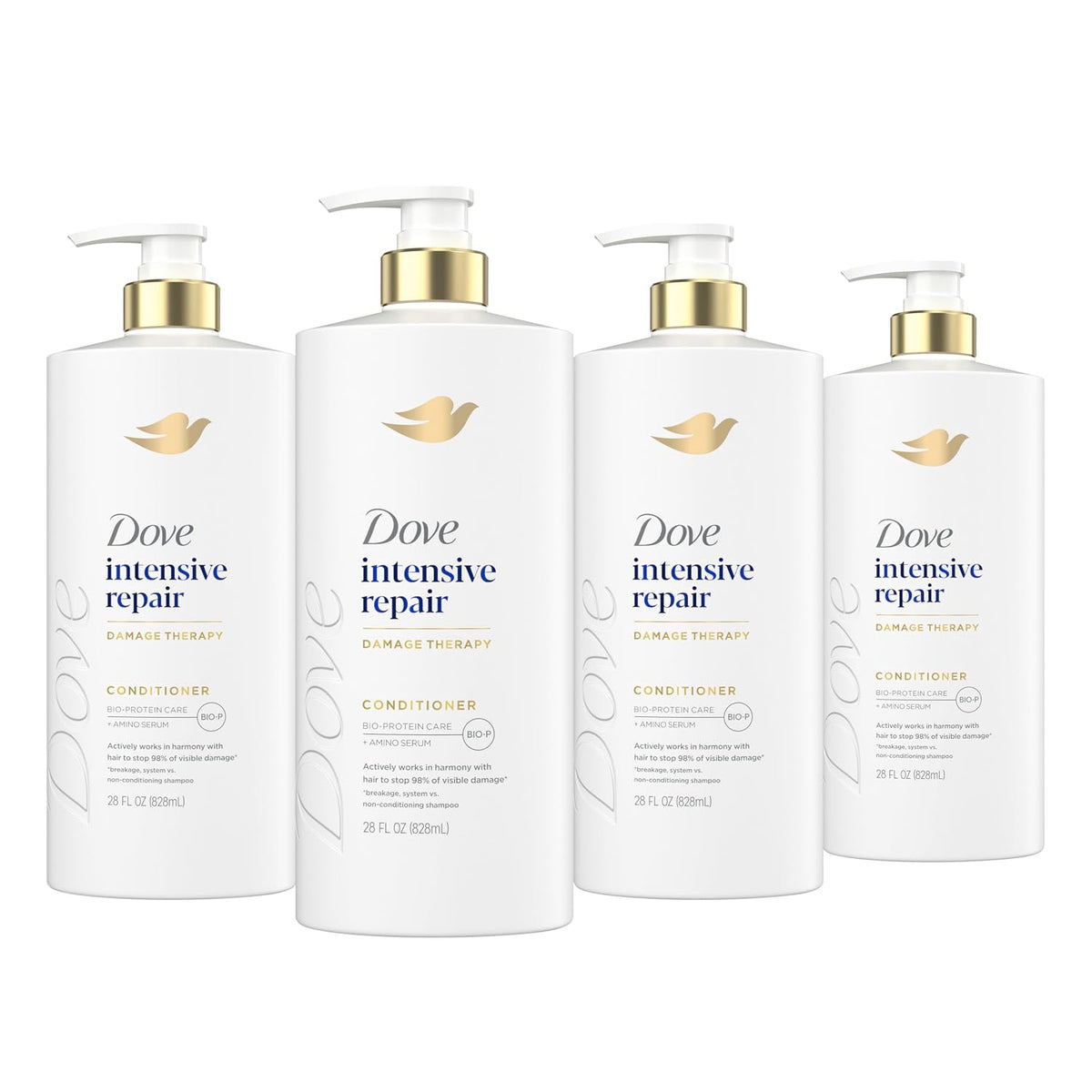 Dove Intensive Repair Conditioner for Damaged Hair & Breakage 28oz 4ct
