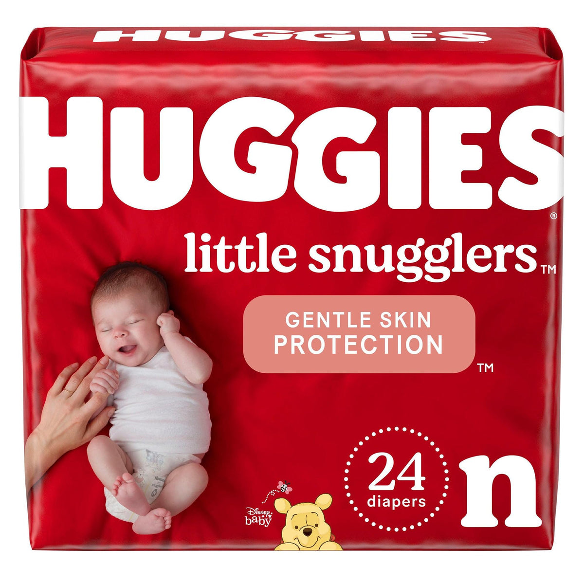 Huggies Little Snugglers Newborn Diapers, 144 Count