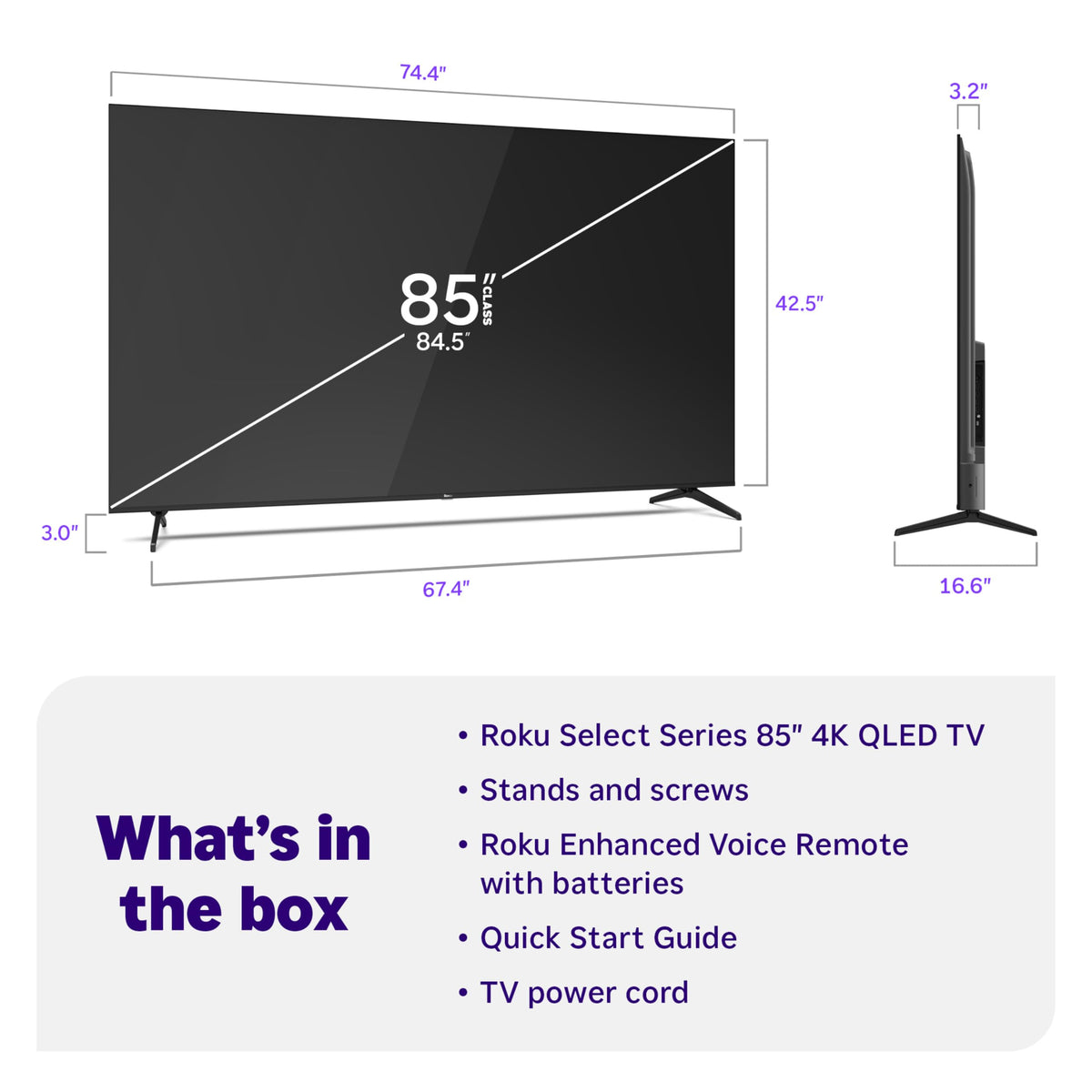 Roku 55-Inch Select Series Smart TV 2026-4K (2160p) QLED TV TV Father Jim Norris notebooks