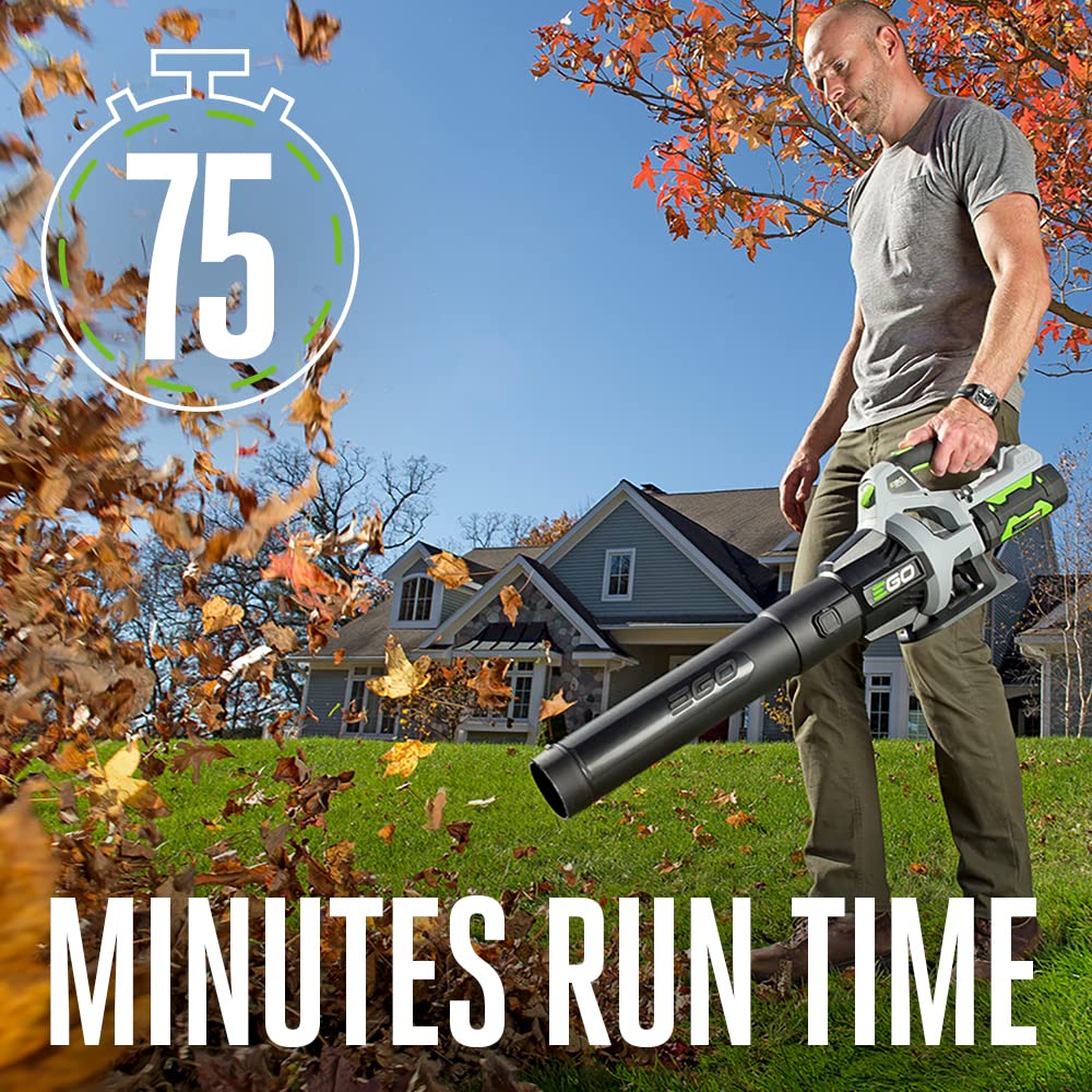 EGO POWER+ Cordless Electric Leaf Blower, 615 CFM, With Battery - LB6151 Father Jim Norris notebooks